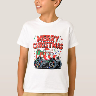 Frohe Weihnachts-Monster Lights-Geschenke T-Shirt