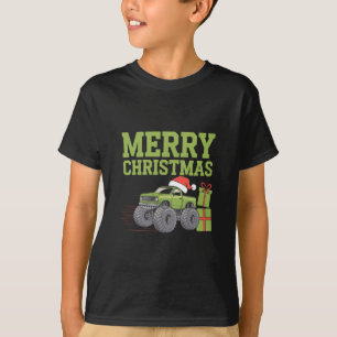 Frohe Weihnachts Monster Truck Kleinkind Boys Xmas T-Shirt