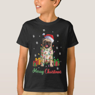 Frohe Weihnachts-Mops Hund Lover Ugly Xmas T-Shirt