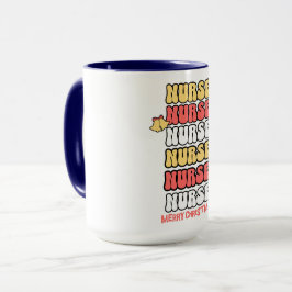 Frohe Weihnachts-Nurse-Kaffee-Combo-Tasse Tasse