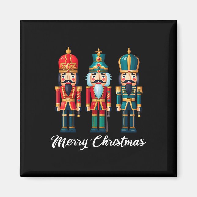 Frohe Weihnachts Nutcracker Ballett Weihnachten We Magnet (Vorne)