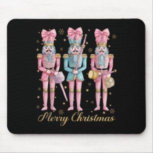 Frohe Weihnachts Nutcracker Coquette Nk Bow Xmas H Mousepad
