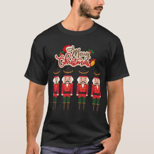 Frohe Weihnachts Nutcracker Festtagsfest T-Shirt