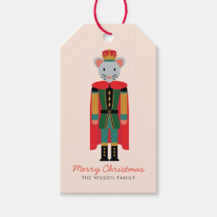 Frohe Weihnachts Nutcracker Maus Geschenkanhänger