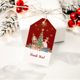 Frohe Weihnachts Nutcracker Vielen Dank Geschenkanhänger