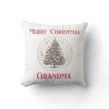 Frohe Weihnachts-Oma, Oma Gedicht, Vintag