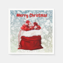 Frohe Weihnachts-Party Napkins