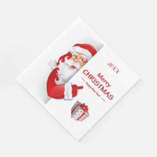 Frohe Weihnachts-Party Serviette