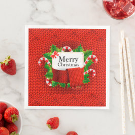 Frohe Weihnachts-Party Serviette