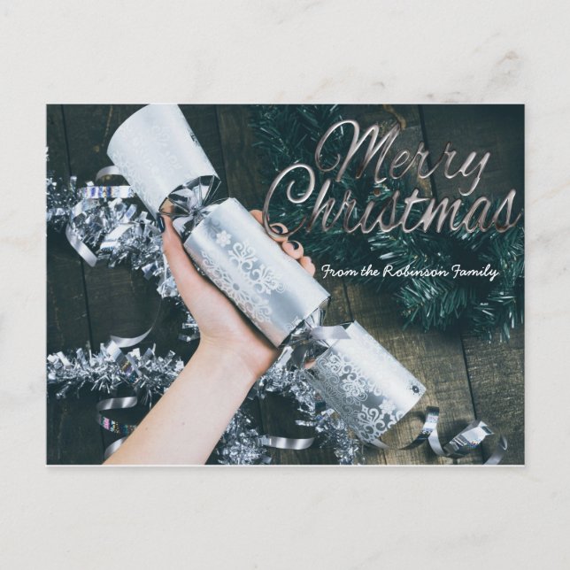 Frohe Weihnachts-Personalisierte Karte für Nachbar (Vorderseite)