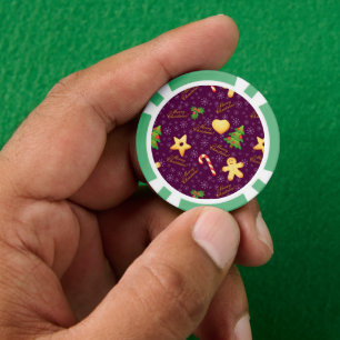 Frohe Weihnachts-Poker-Chips Pokerchips