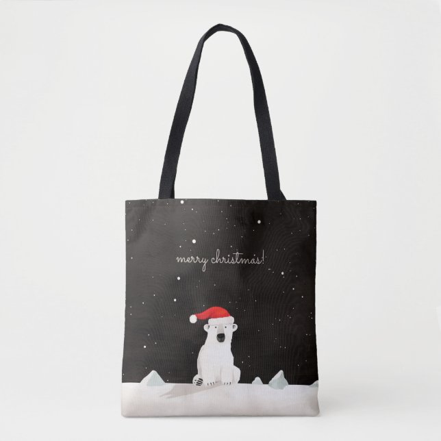 Frohe Weihnachts-Polar-Bär! (Vorderseite)