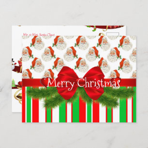 Frohe Weihnachts-Postkarten Nordpol Postkarte