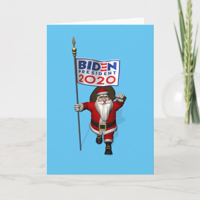 Frohe Weihnachts Präsident gewählt Joe Biden Karte (Vorderseite)