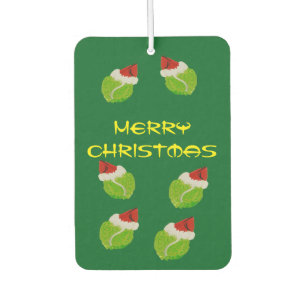 Frohe Weihnachts-Rectangle Air Freshener, Pine Autolufterfrischer