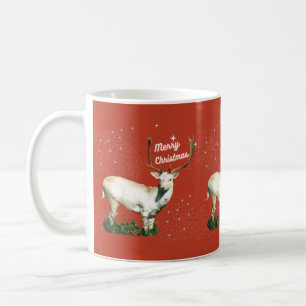 Frohe Weihnachts Red Deer Tasse