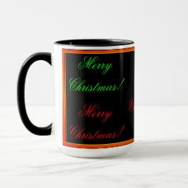 Frohe Weihnachts Red Gold Tasse