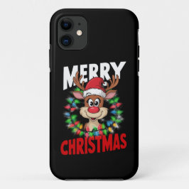 Frohe Weihnachts-Reindeer Xmas Urlaub Case-Mate iPhone Hülle