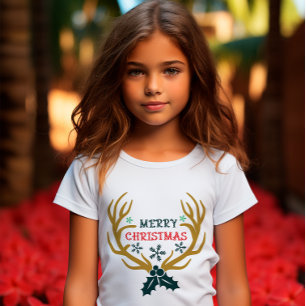 Frohe Weihnachts-ReindeerSchneeflocken T-Shirt