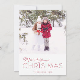 Frohe Weihnachts-Religiöse Weihnachtsfotokarten Feiertagskarte