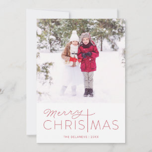 Frohe Weihnachts-Religiöse Weihnachtsfotokarten Feiertagskarte