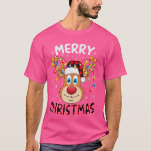 Frohe Weihnachts Rentier Xmas Familie Männer Fraue T-Shirt