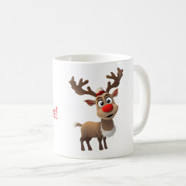 Frohe Weihnachts-Rentiere - Tasse