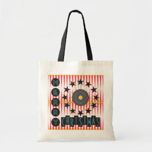 Frohe Weihnachts Retro Tasche