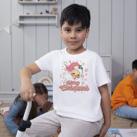 Frohe Weihnachts Retro Typografie Santa Pink Hat