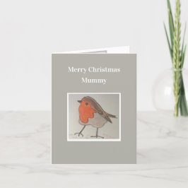 Frohe Weihnachts Robin & Ivy Card Dankeskarte