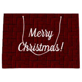 Frohe Weihnachts Ruby Geschenktasche Große Geschenktüte