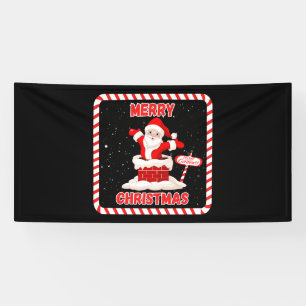Frohe Weihnachts Santa Collection 4x8 Vinyl Banner