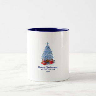 Frohe Weihnachts-Schirmbäume & Geschenkideen Tasse