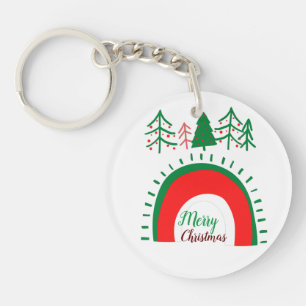 Frohe Weihnachts-Schlüsselanhänger Schlüsselanhänger