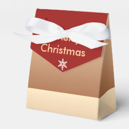 Frohe Weihnachts-Schneeflocken-Gastgeschenk-Boxen Geschenkschachtel