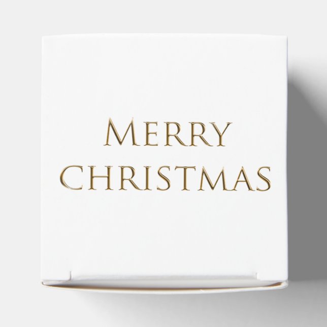 Frohe Weihnachts schöne Schachtel Geschenkschachtel (Oben)