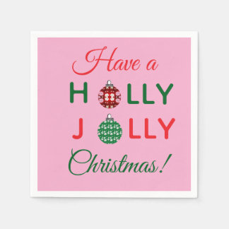 Frohe Weihnachts Serviette