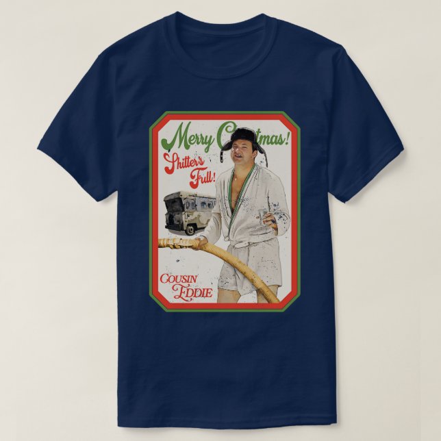 Frohe Weihnachts-Shitters Full T-Shirt (Design vorne)
