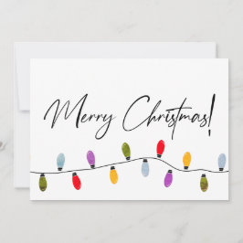 Frohe Weihnachts-Skript Holiday Lights Familiennam