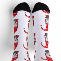 Frohe Weihnachts Socken
