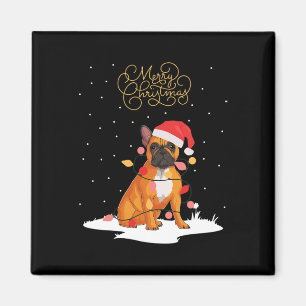 Frohe Weihnachts Spaß Weihnachten Weihnachten Fran Magnet