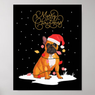 Frohe Weihnachts Spaß Weihnachten Weihnachten Fran Poster