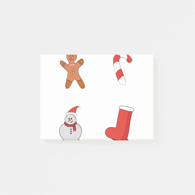 Frohe Weihnachts-Special Pack Post-it Klebezettel (Vorderseite)