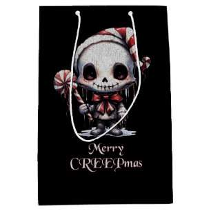 Frohe Weihnachts Spooky Gothic Mittlere Geschenktüte