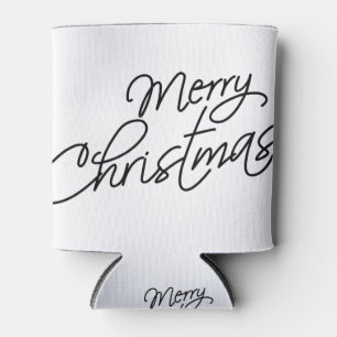 Frohe Weihnachts-Sprichwort (handGezeichnet) Dosenkühler