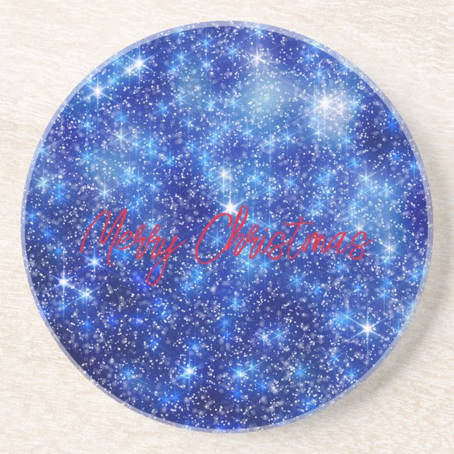 Frohe Weihnachts-Square Paper-Untersetzer Getränkeuntersetzer (Vorne)