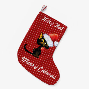 Frohe Weihnachts-Strumpf Catmas Kleiner Weihnachtsstrumpf
