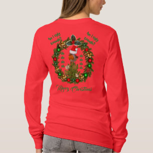 Frohe Weihnachts-Sweater-T - Shirt
