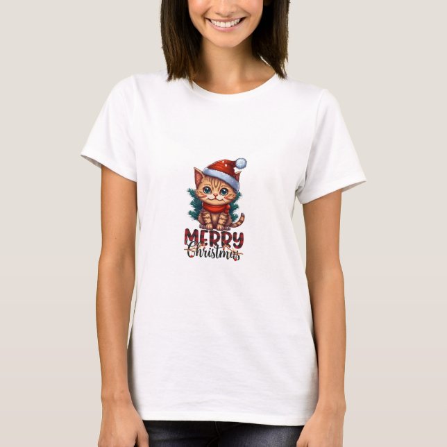 Frohe Weihnachts-T - Shirt (Vorderseite)