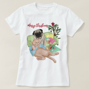 Frohe Weihnachts-T - Shirt